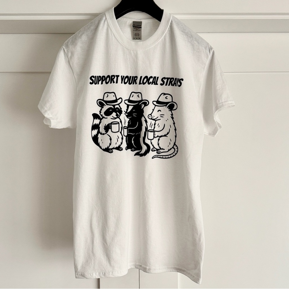 Support Your Local Strays tee